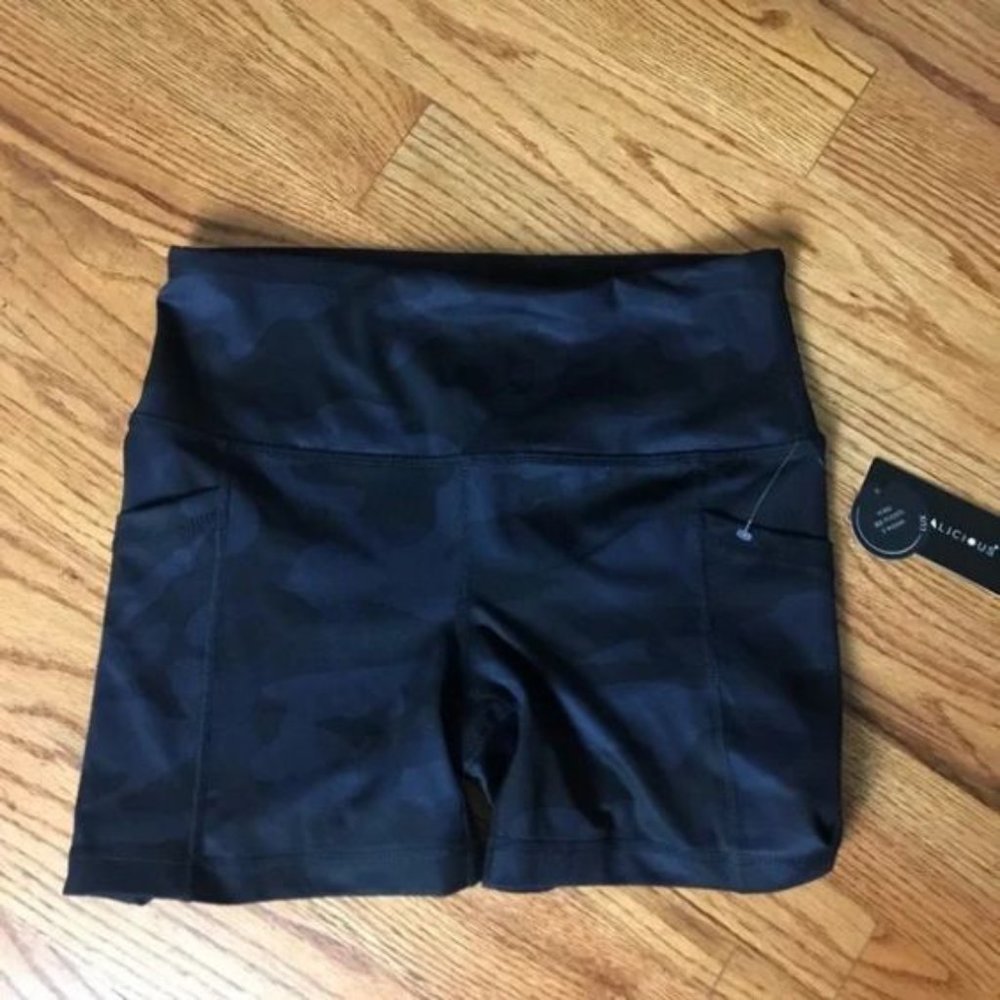 Camo Biker Shorts